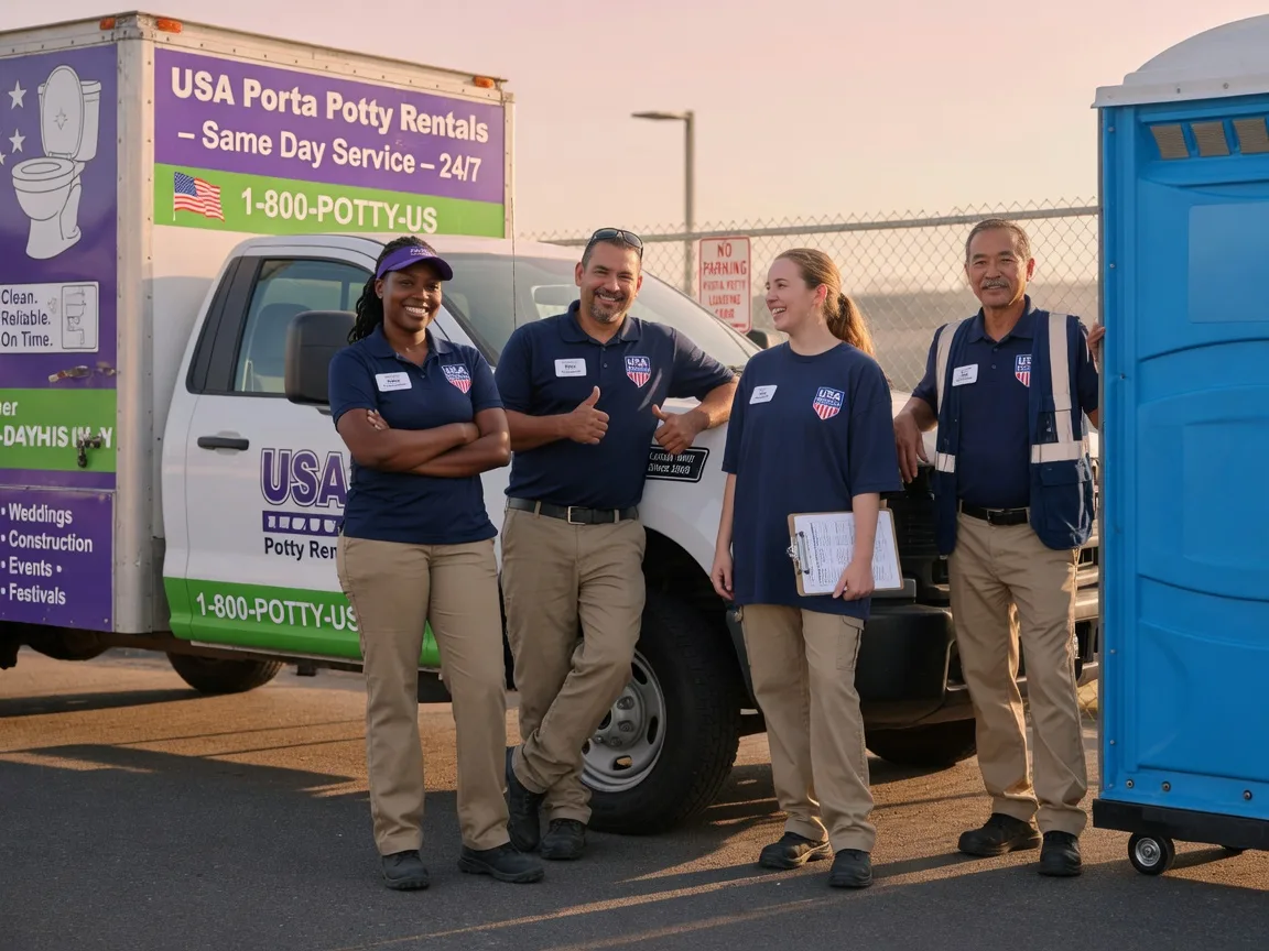 Porta Potty Rental company in Walkertown, NC